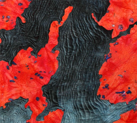 "Topographical III-Granite Fissure" 2006